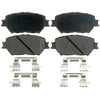 ACDelco 14D908CH Ceramic Front Disc Brake Pad Set