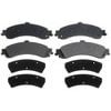 ACDelco 14D834M Disc Brake Pad Set Semi-Metallic Rear Disc Brake Pad Set with Wear Sensor