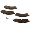 171-596 by ACDELCO - Front Disc Brake Pad Kit with Brake Pads and Clips