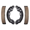 17641B by ACDELCO - Bonded Rear Drum Brake Shoe Set