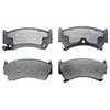 17D668 by ACDELCO - Organic Front Disc Brake Pad Set