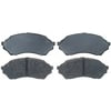 ACDelco 17D798C Disc Brake Pad Set Ceramic Front Disc Brake Pad Set