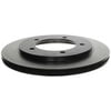 18A1106A by ACDELCO - Non-Coated Front Disc Brake Rotor