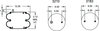 Firestone W013587404 Suspension Air Spring Kit 22D AIR SPRING