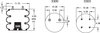 Firestone W013588042 Suspension Air Spring Kit AIR SPING