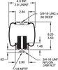 Firestone W023587201 Suspension Air Spring Kit AIR BAG