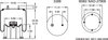 Firestone W013588781 Suspension Air Spring Kit Airide Air Spring Reversible Sleeve 1T19F-9
