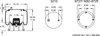 Firestone W013588805 Suspension Air Spring Kit Airide Air Spring Reversible Sleeve 1T15M-4