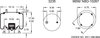 Firestone W013588806 Suspension Air Spring Kit Airide Air Spring Reversible Sleeve 1T15M-4