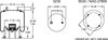 Firestone W013588888 Suspension Air Spring Kit Airide Air Spring Reversible Sleeve 1T15M-7.5