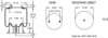 W013589194 by FIRESTONE - Airide Air Spring Reversible Sleeve 1T15M-6