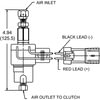 Horton 993302 Engine Cooling Fan Clutch Solenoid Valve Fan Clutch Solenoid Valve