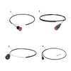 PAI 2680-112 Brake Cable Engine Stop Cable - Length: 112in