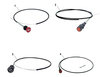 PAI 2680-092 Brake Cable Engine Stop Cable - Length: 92in