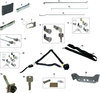 PAI FLK-4722 Door Lock Kit Door Lock Set - 4-1/2" Overall Length, for Mack R-Series