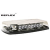 5597CAC by ECCO - 5597 Series Reflex Minibar Beacon Light - 4 Bolt Mount, Clear Lens, Amber/Clear