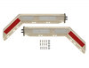 Betts Hd B673025WTSK Mud Flap Hanger Mud Flap Hanger, Angled Spring Loaded Type