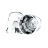 Haltec H-180 Wheel Lug Nut Cover Wheel Lug Nut Cover - Hug-A-Lug, Chrome, 0.886"- 1.0", For 33mm Hex Flange Nut