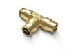 Tectran 87157 Push-On Hose Fitting DOT Push-In Union Tee - 1/2" Tube