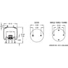 Firestone W013589971 Suspension Air Spring Kit 1T15M7.5 AIR SPRING