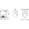 Firestone W013589560 Suspension Air Spring Kit Airide Air Spring Reversible Sleeve 1T15L-9