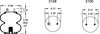 Firestone W013586962 Suspension Air Spring Kit Airide Air Spring Double Convoluted 20-2