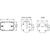 Firestone W013586800 Suspension Air Spring Kit Airide Air Spring Double Convoluted 21-2