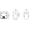 Firestone W013587473 Suspension Air Spring Kit Airide Air Spring Double Convoluted 22-1.5