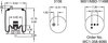 Firestone W013588868 Suspension Air Spring Kit Airide Air Spring Reversible Sleeve 1T14C-5