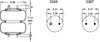Firestone W013586392 Suspension Air Spring Kit Airspring