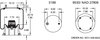 Firestone W013589227 Suspension Air Spring Kit Airide Air Spring Reversible Sleeve 1T15M-6