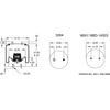 W013589415 by FIRESTONE - Airide Air Spring Reversible Sleeve 1T15L-4