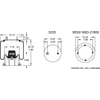 Firestone W013589092 Suspension Air Spring Kit AIR SPRING ASMB