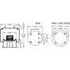Firestone W013589135 Airide Air Spring Reversible Sleeve 1T19L-7