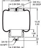 Firestone W023587082 Suspension Air Spring Kit AIRSPRING
