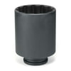 6322D by GREY PNEUMATIC - 1-1/2" Dr x 3-13/16" Deep 12Pt