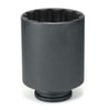 6348D by GREY PNEUMATIC - 1-1/2" Dr x 4-5/8" Deep 12 Pt