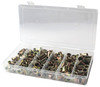ATD Tools 337 Rivet Nut Tool Kit 150-Piece Galvanized Rivet Nut Assortment, M5/M6/M8 & 10-24/1/4-20/5/16-18