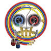 ATD Tools 3661 Gauge Set R1234yf 2-Way Brass Manifold Gauge Set