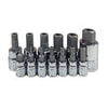 13794 by ATD TOOLS - 13 Pc. Tamper-Resistant SAE HEX Bit Socket Set