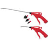 ATD Tools 8738 Air Blow Gun Kit 2 Pc. 4" and 13" Pistol-Grip Air Blow Gun Set with Rubber Tips