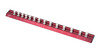 9338 by ATD TOOLS - 3/8" SAE Magnetic Aluminum Socket Rail