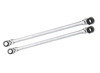 99652 by PLATINUM - 2 Pc. X-Long Ratcheting Wrench Set 4 Metric Sizes