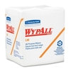 Kimberly-Clark 05701 Wypall® L40 Quarterfold Wipers, White