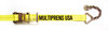 5333-27 by MULTIPRENS - 3” x 27' Ratchet Strap using #5300 Heavy Duty Ratchet and #317 18" Chain Anchor