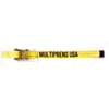 5942-27 by MULTIPRENS - Ratchet Strap - 4 in. x 27 ft, Heavy Duty Ratchet, Flat Hook, 20,000/5,400 lb WLL
