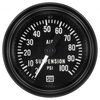 Stewart Warner 82396 Multi-Purpose Gauge Deluxe Air Suspension Pressure Gauge