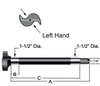 Haldex CS41765 Air Brake Camshaft Midland Air Brake Camshaft - Rear, RH, For use with Hendrickson "XLS" 16-1/2" Brakes