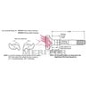 R607249 by MERITOR - CAMSHFT 1.50-28