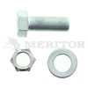 Euclid E-5972-BK Drum Brake Mounting Bolt BOLT ASSEMBLY